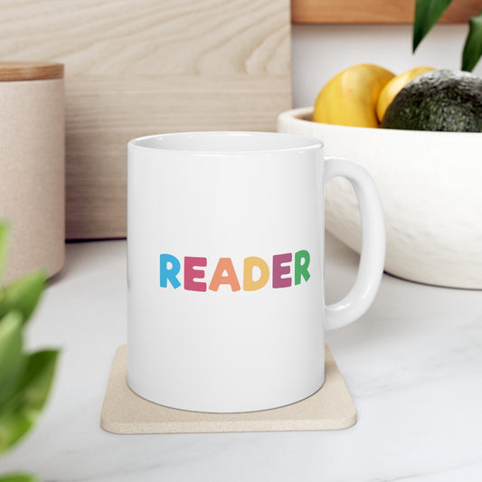Colorful Reader Mug