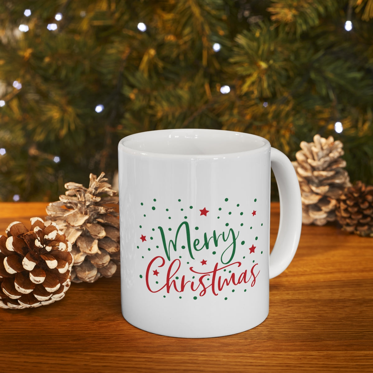 merry Christmas 11oz white mug