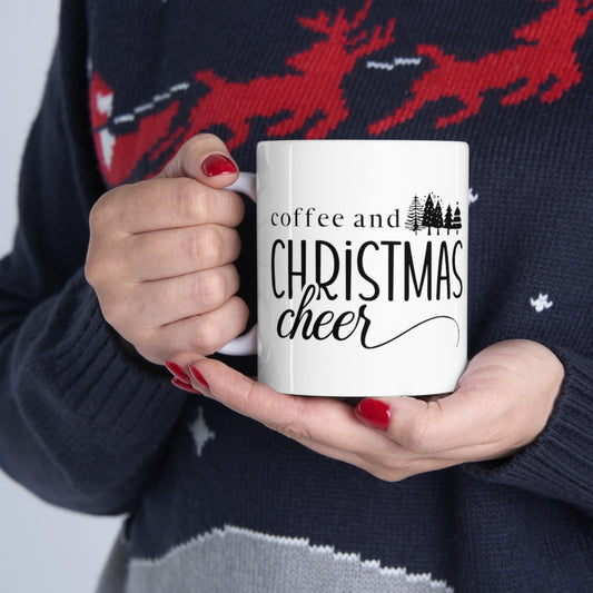 coffee and Christmas cheer 11oz mug