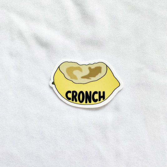 lemon cronch P4A sticker
