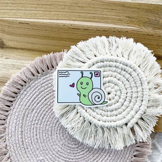snail mail sticker