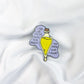 the place to be tonight enamel pin